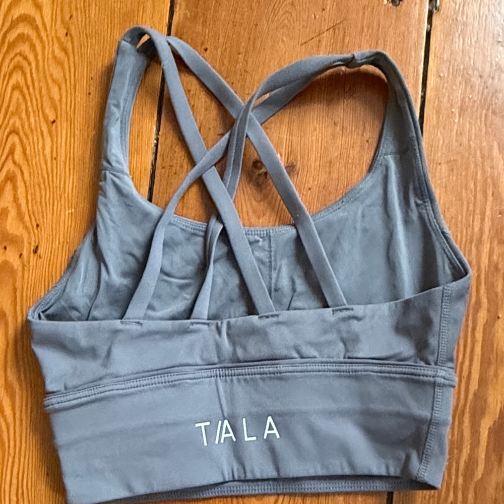 We Are Tala Skinluxe strappa sports bra size xs tornado gray